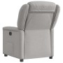 Sillón reclinable eléctrico de tela gris nube de , Sillones - Ref: Foro24-3303183, Precio: 249,50 €, Descuento: %