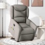 Sillón reclinable de masaje elevable tela gris taupé de , Sillones - Ref: Foro24-3303211, Precio: 279,66 €, Descuento: %