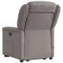 Sillón reclinable de masaje elevable tela gris taupé de , Sillones - Ref: Foro24-3303211, Precio: 279,66 €, Descuento: %