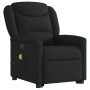 Sillón de masaje eléctrico reclinable elevable tela negro de , Sillones - Ref: Foro24-3303226, Precio: 323,75 €, Descuento: %