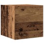 Conjunto de mueble de TV 7 piezas montado la pared madera vieja de , Muebles TV - Ref: Foro24-3329211, Precio: 236,63 €, Desc...