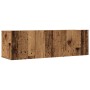 Conjunto de mueble de TV 7 piezas montado la pared madera vieja de , Muebles TV - Ref: Foro24-3329213, Precio: 287,45 €, Desc...