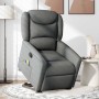 Silla de masaje reclinable de pie de tela gris oscuro de , Sillones - Ref: Foro24-3303205, Precio: 263,88 €, Descuento: %