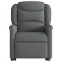 Silla de masaje reclinable de pie de tela gris oscuro de , Sillones - Ref: Foro24-3303205, Precio: 263,88 €, Descuento: %