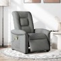 Sillón reclinable de masaje eléctrico tela gris oscuro de , Sillones - Ref: Foro24-3303245, Precio: 243,67 €, Descuento: %