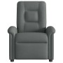 Sillón reclinable de masaje eléctrico tela gris oscuro de , Sillones - Ref: Foro24-3303245, Precio: 243,67 €, Descuento: %