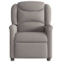 Sillón reclinable eléctrico tela gris taupé de , Sillones - Ref: Foro24-3303181, Precio: 247,90 €, Descuento: %