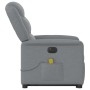 Sillón de masaje eléctrico reclinable elevable tela gris claro de , Sillones - Ref: Foro24-3303224, Precio: 309,74 €, Descuen...