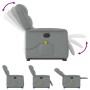 Sillón de masaje eléctrico reclinable elevable tela gris claro de , Sillones - Ref: Foro24-3303224, Precio: 309,74 €, Descuen...