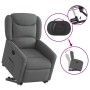 Sillón reclinable elevable de tela gris oscuro de , Sillones - Ref: Foro24-3303195, Precio: 258,72 €, Descuento: %