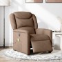 Sillón reclinable de masaje eléctrico tela marrón de , Sillones - Ref: Foro24-3303188, Precio: 256,87 €, Descuento: %