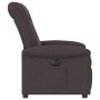 Sillón reclinable eléctrico tela marrón oscuro de , Sillones - Ref: Foro24-3303239, Precio: 228,40 €, Descuento: %