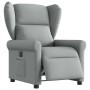 Sillón reclinable eléctrico tela gris claro de , Sillones - Ref: Foro24-3303354, Precio: 238,82 €, Descuento: %