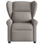 Sillón reclinable eléctrico tela gris taupé de , Sillones - Ref: Foro24-3303361, Precio: 237,54 €, Descuento: %
