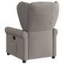 Sillón reclinable eléctrico tela gris taupé de , Sillones - Ref: Foro24-3303361, Precio: 237,54 €, Descuento: %
