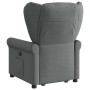 Sillón reclinable elevable de tela gris oscuro de , Sillones - Ref: Foro24-3303375, Precio: 275,01 €, Descuento: %