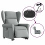 Sillón eléctrico reclinable elevable de tela gris claro de , Sillones - Ref: Foro24-3303394, Precio: 309,36 €, Descuento: %