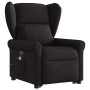 Sillón de masaje eléctrico reclinable elevable tela negro de , Sillones - Ref: Foro24-3303406, Precio: 325,16 €, Descuento: %