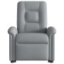 Sillón de masaje reclinable de pie de tela gris claro de , Sillones - Ref: Foro24-3303264, Precio: 264,95 €, Descuento: %