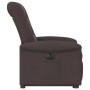 Sillón eléctrico reclinable elevable de tela marrón oscuro de , Sillones - Ref: Foro24-3303279, Precio: 295,20 €, Descuento: %