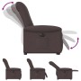 Sillón eléctrico reclinable elevable de tela marrón oscuro de , Sillones - Ref: Foro24-3303279, Precio: 295,20 €, Descuento: %