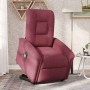 Sillón de masaje eléctrico reclinable elevable tela rojo tinto de , Sillones - Ref: Foro24-3303287, Precio: 319,60 €, Descuen...
