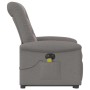 Sillón de masaje eléctrico reclinable elevable tela taupé de , Sillones - Ref: Foro24-3303291, Precio: 326,07 €, Descuento: %