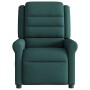 Sillón reclinable eléctrico tela verde oscuro de , Sillones - Ref: Foro24-3303300, Precio: 237,00 €, Descuento: %