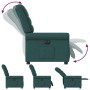 Sillón reclinable eléctrico tela verde oscuro de , Sillones - Ref: Foro24-3303300, Precio: 237,00 €, Descuento: %