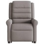 Sillón reclinable elevable tela gris taupe de , Sillones - Ref: Foro24-3303321, Precio: 276,55 €, Descuento: %