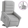 Sillón reclinable elevable de tela gris nube de , Sillones - Ref: Foro24-3303323, Precio: 261,13 €, Descuento: %