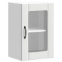 Armario pared cocina puerta de cristal Lucca blanca de , Armarios de cocina - Ref: Foro24-853767, Precio: 58,02 €, Descuento: %