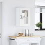 Armario pared cocina puerta de cristal Lucca blanca de , Armarios de cocina - Ref: Foro24-853767, Precio: 58,02 €, Descuento: %
