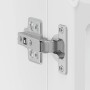 Armario pared cocina puerta de cristal Lucca blanca de , Armarios de cocina - Ref: Foro24-853767, Precio: 58,02 €, Descuento: %
