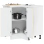 Mueble bajo esquina de cocina Lucca madera reconstituida de , Armarios de cocina - Ref: Foro24-853750, Precio: 105,61 €, Desc...