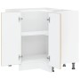 Mueble bajo esquina de cocina Lucca madera reconstituida de , Armarios de cocina - Ref: Foro24-853750, Precio: 105,61 €, Desc...