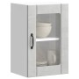 Armario de pared para cocina puerta cristal Lucca gris hormigón de , Armarios de cocina - Ref: Foro24-853771, Precio: 57,87 €...