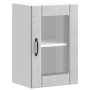 Armario de pared para cocina puerta cristal Lucca gris hormigón de , Armarios de cocina - Ref: Foro24-853771, Precio: 57,87 €...