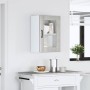 Armario de pared para cocina puerta cristal Lucca gris hormigón de , Armarios de cocina - Ref: Foro24-853771, Precio: 57,87 €...