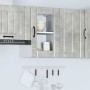 Armario de pared para cocina puerta cristal Lucca gris hormigón de , Armarios de cocina - Ref: Foro24-853771, Precio: 57,87 €...