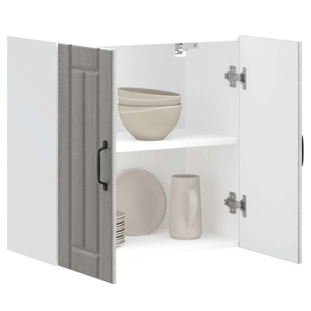 Armario de pared cocina Lucca madera contrachapada gris sonoma de , Armarios de cocina - Ref: Foro24-853823, Precio: 64,40 €,...