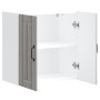 Armario de pared cocina Lucca madera contrachapada gris sonoma de , Armarios de cocina - Ref: Foro24-853823, Precio: 64,40 €,...