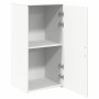 Armario de madera de ingeniería blanco 50x45x103,5 cm de , Taquillas y armarios de almacenamiento - Ref: Foro24-859042, Preci...