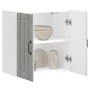 Armario de pared cocina Lucca madera contrachapada gris cemento de , Armarios de cocina - Ref: Foro24-853821, Precio: 50,99 €...