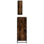 Set de muebles baño 3 pzas madera contrachapada roble ahumado de , Muebles de baño - Ref: Foro24-3301017, Precio: 256,06 €, D...