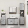 Set de muebles de baño 3 pzas madera contrachapada gris sonoma de , Muebles de baño - Ref: Foro24-3301043, Precio: 253,39 €, ...