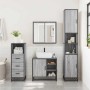 Set de muebles de baño 3 pzas madera contrachapada gris sonoma de , Muebles de baño - Ref: Foro24-3301088, Precio: 303,65 €, ...