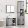 Set de muebles de baño 3 pzas madera contrachapada gris sonoma de , Muebles de baño - Ref: Foro24-3301088, Precio: 303,65 €, ...