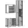 Set de muebles de baño 3 pzas madera contrachapada gris sonoma de , Muebles de baño - Ref: Foro24-3301088, Precio: 303,65 €, ...