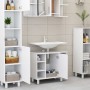 Armario de baño madera contrachapada blanco 60x32x53,5 cm de vidaXL, Muebles de baño - Ref: Foro24-802633, Precio: 48,59 €, D...
